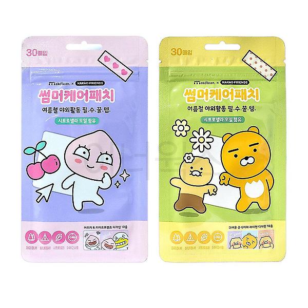  카카오프렌즈 썸머케어패치 30매입