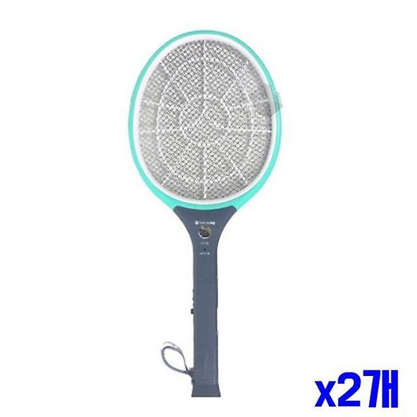  해충잡이 전기모기채 특대 x2개 여름모기잡기 벌레