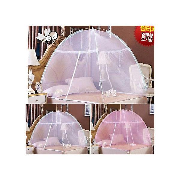  양문형 바닥있는 원터치모기장 침대모기장 바닥모기장