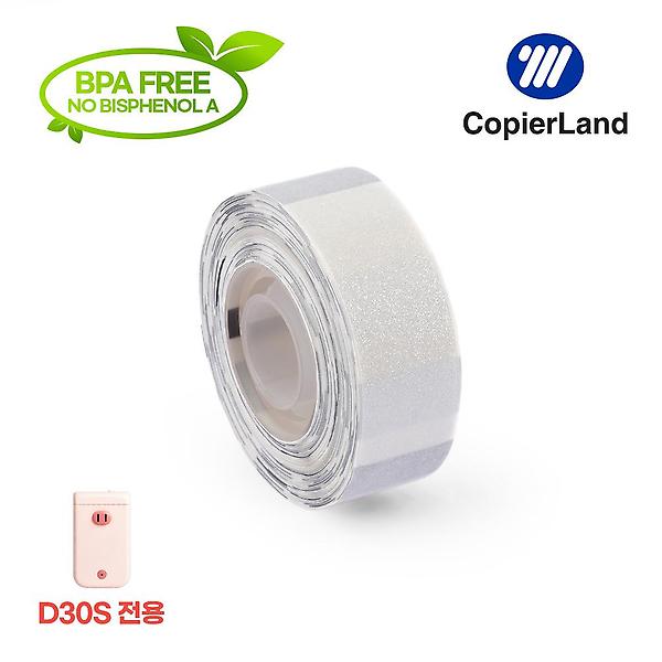  D30S 전용 라벨스티커 DCP1440-160SR 투명 실버