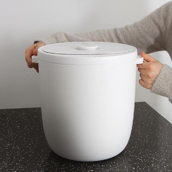  감성전자 이중구조 밀폐 방습 잡곡 진공포장기 무선 스마트 진공쌀통13kg
