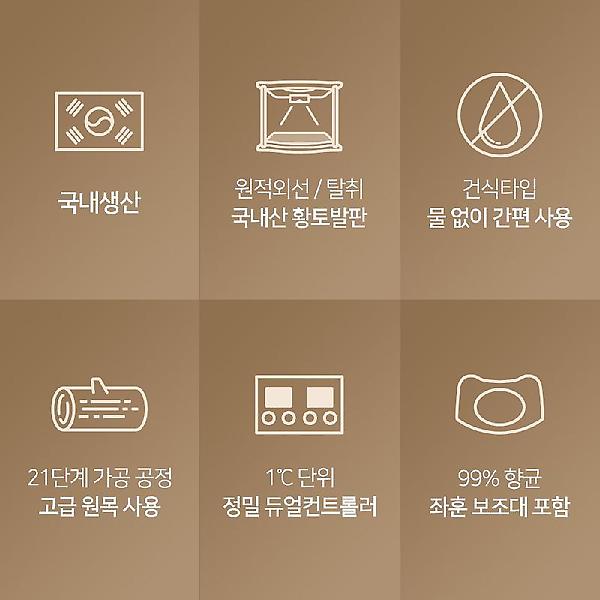  온바디 건식 좌훈 족욕기 국내생산 에코 발 족욕기 황토발판 반신욕 원적외선 각탕기 찜질기