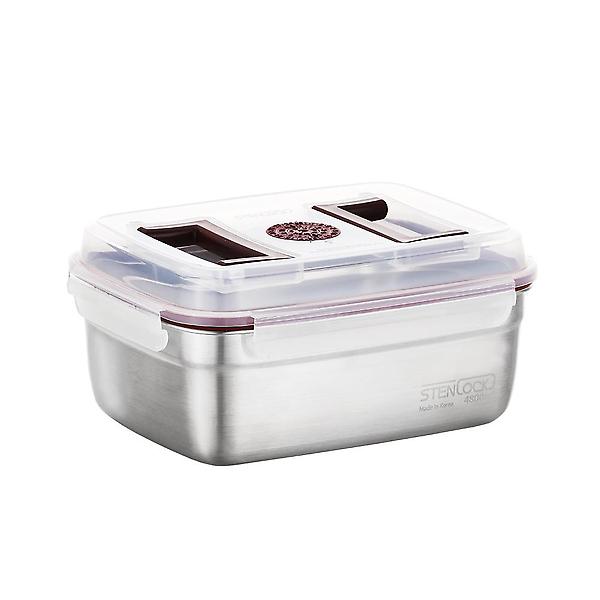  스텐락 국산 스텐밀폐용기 스텐김치통 큐브 핸디 1호 4.8L