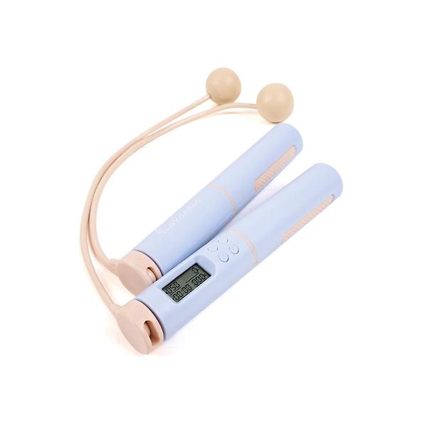  아이워너 2IN1 줄넘기 파스텔 노라인 LCD 다이어트