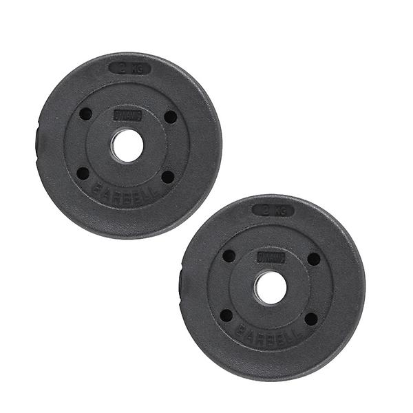  아리프 다이나믹 가성비 경량바벨원판 2kg 30mm 2입