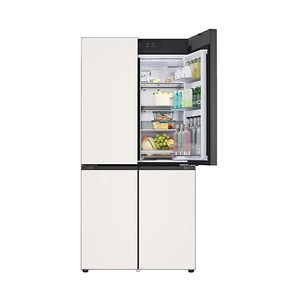 [LG전자/M626GBB052] 디오스 오브제컬렉션 STEM 베이직 냉장고 Fit & Max 글라스 베이지