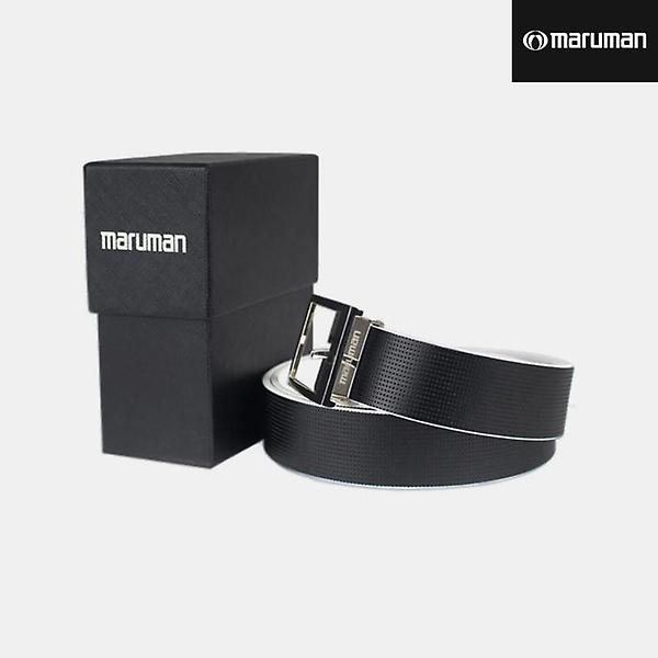  [마루망코리아정품]2024 마루망 소가죽 양면 벨트[남성용][블랙&화이트][MR9971D]