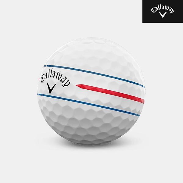  [캘러웨이코리아정품]2024 캘러웨이 크롬소프트 360 트리플트랙 골프볼[남여공용][화이트][3피스/12알]