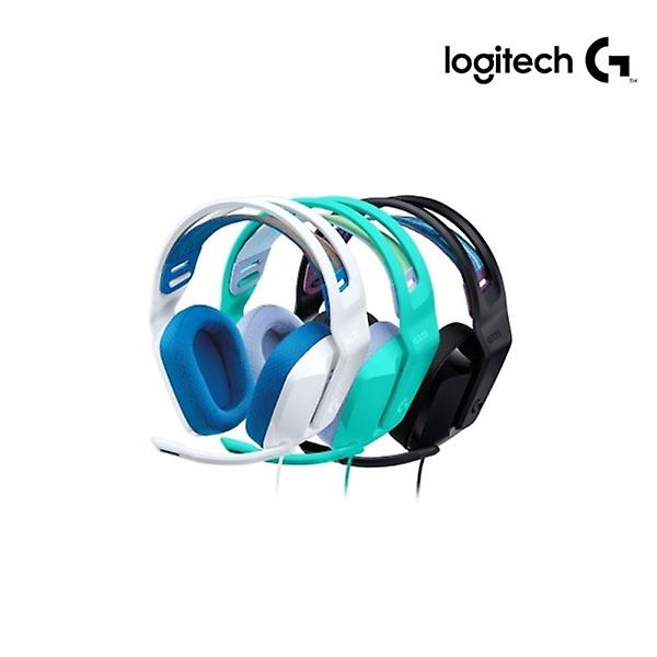  로지텍G G335 게이밍 유선 게이밍 헤드셋 초경량 240g