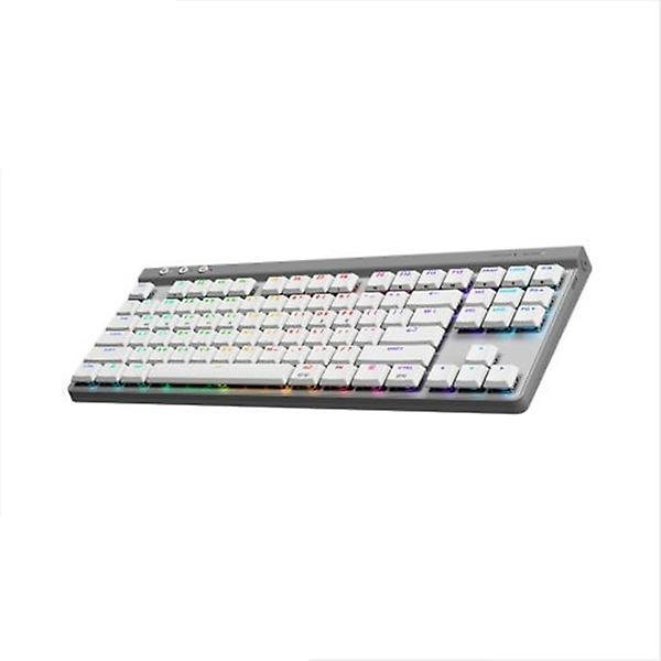  로지텍G G515 TKL LIGHTSPEED 무선 게이밍 키보드 화이트 텍타일