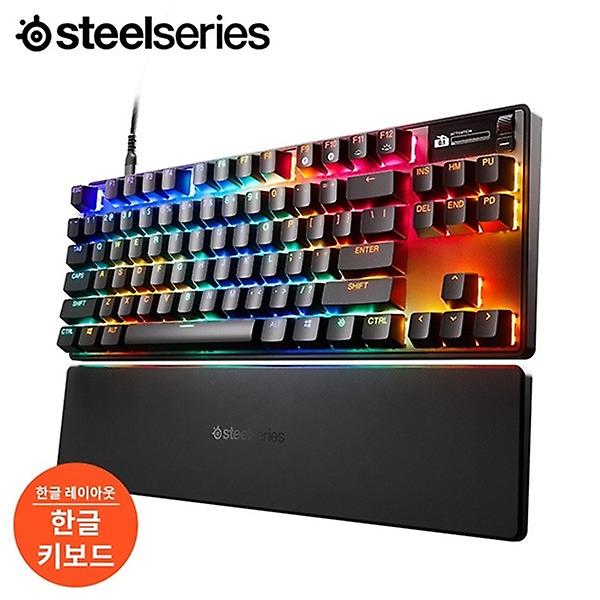  스틸시리즈 Apex Pro TKL Gen 3 - KR 자석축 기계식 게이밍 키보드