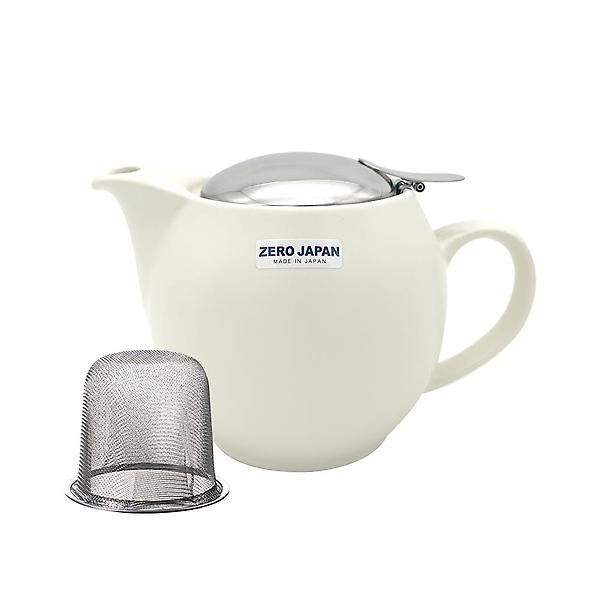  제로재팬 티포트 라운드 450ml 젤라토바닐라(BBN-02GVA) 도자기 티팟세트