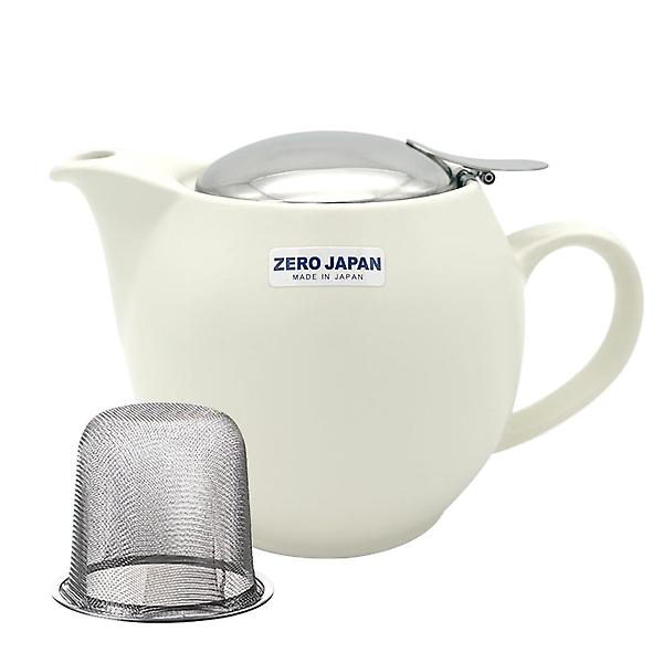  제로재팬 티포트 라운드 580ml 젤라토바닐라(BBN-03GVA) 도자기 티팟세트