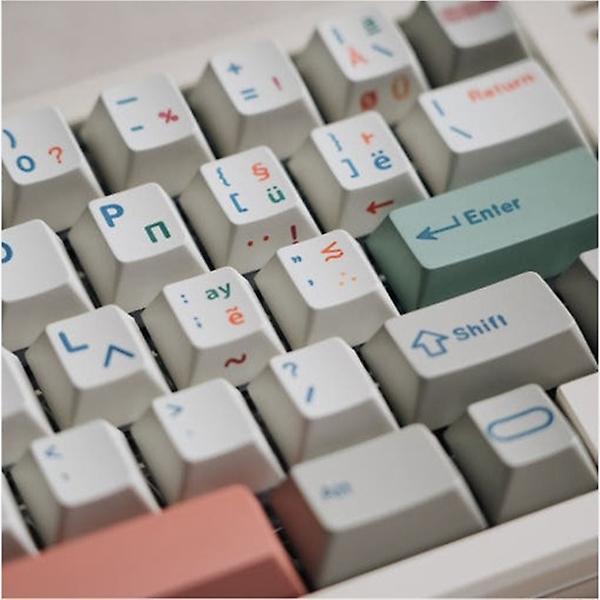  SPM Soulcat 고함량 PBT 염료승화 영문 키캡 151키 커스텀키보드 교체용 (9009 그리스)