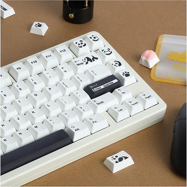  SPM Soulcat 고함량 PBT 염료승화 영문 키캡 164키 커스텀키보드 교체용 (판다)