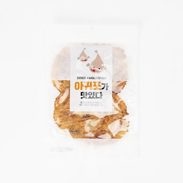  황토가마에 구운 아귀포 (200g) 국내가공 순살 아귀채