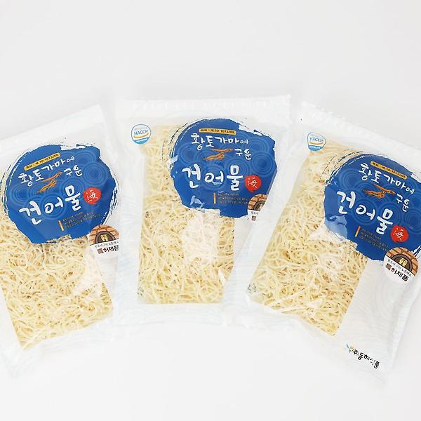  황토가마에 구운 얇은 진미채 (300g) 오징어채