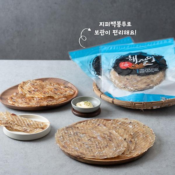  해살이 쥐포 M (200g) 안주 간식 참쥐포