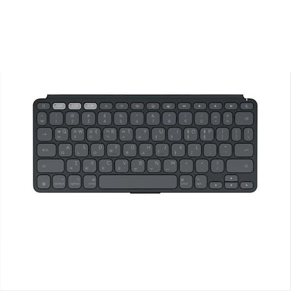  로지텍코리아 KEYS-TO-GO 2 For iPad 휴대용 무선 블루투스 키보드 맥용 그라파이트
