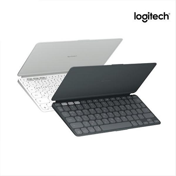  로지텍코리아 KEYS-TO-GO 2 For iPad 휴대용 무선 블루투스 키보드 맥용 그라파이트