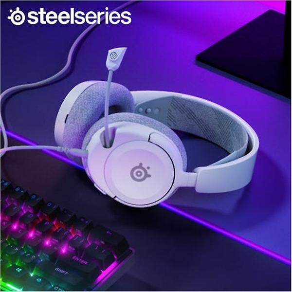  스틸시리즈 Arctis Nova 1 유선 게이밍 헤드셋 화이트