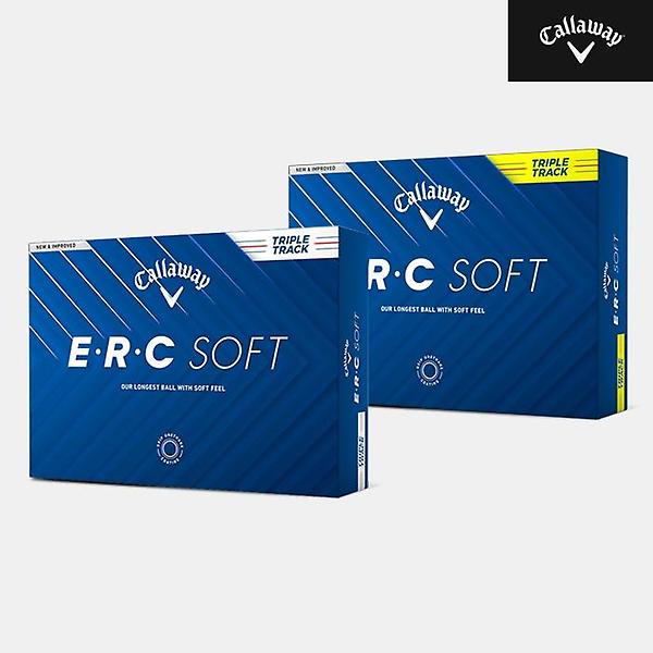  2025 캘러웨이 ERC 소프트 트리플트랙 골프볼[남여공용][2COLORS][3피스/12알]