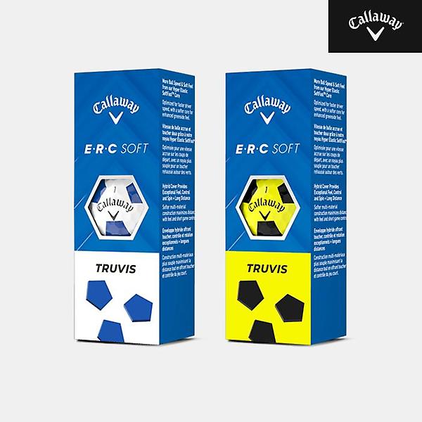  2025 캘러웨이 ERC 소프트 트루비스 골프볼[남여공용][2COLORS][3피스/12알]