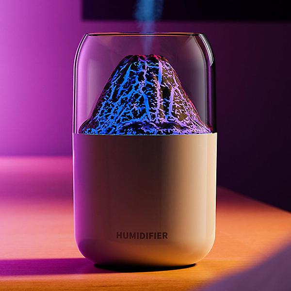  [웰스온] 볼케이노 USB 무드등 가습기 V2 (250ml) (화이트)