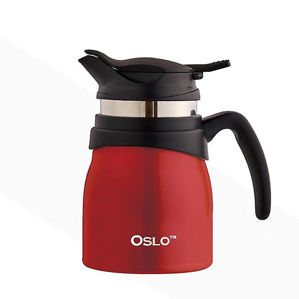  오슬로 피카 커피&티포트 800ml 레드 보온보냉 차거름망 주전자