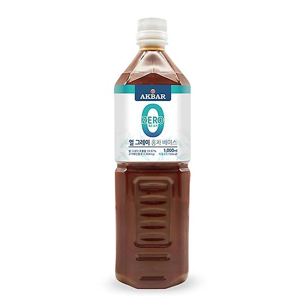  아크바 제로슈거 얼그레이 홍차 베이스 1000ml 카페 음료 재료