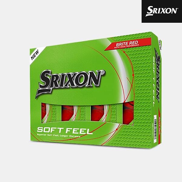  던롭코리아정품 스릭슨 소프트 필 13 브라이트 골프볼[남여공용][3COLORS][2피스/12알]