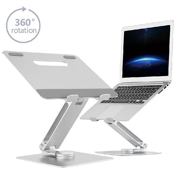  얼리봇 EACN-1200 프리미엄 알루미늄 360도 회전 각도 높이조절 노트북 맥북 태블릿 거치대 받침대 스탠드