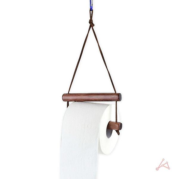  캠핑휴지걸이 원목 감성 화장지걸이