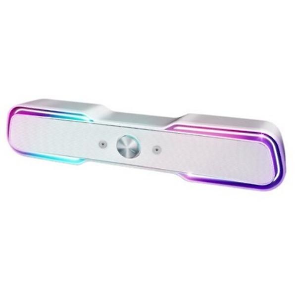  로이체 RGB LED 게이밍 사운드바 RSB-G5000 화이트