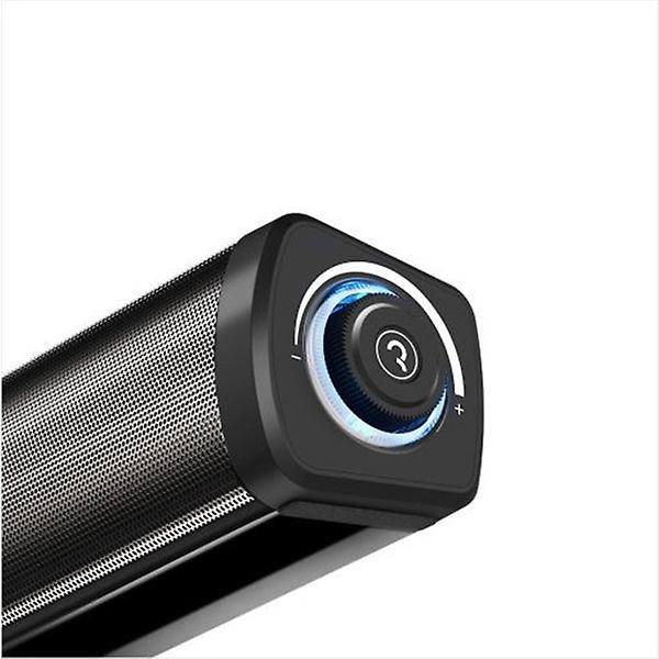  로이체 RGB LED 컴퓨터 PC 게이밍 사운드바 스피커 RSB-G1000