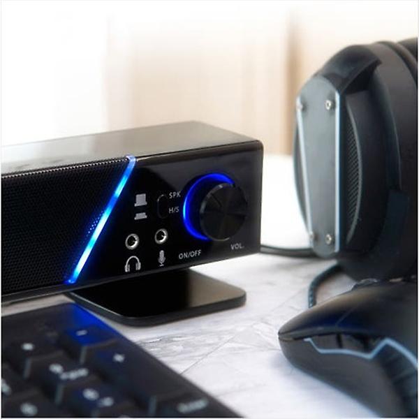  로이체 멀티미디어 PC 컴퓨터 사운드바 스피커 RSB-3000