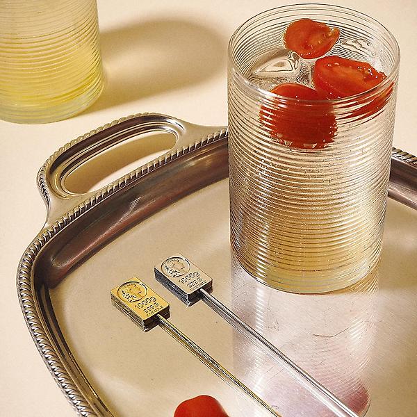  보겐 사각 실버 바 머들러 카페 음료 커피 롱스틱