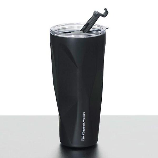  키친아트 텀블러 보온 보냉 휴대용 머그컵 블랙 600ml
