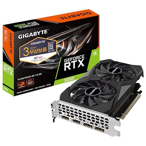  GIGABYTE 지포스 RTX 3050 WINDFORCE OC V2 D6 6GB 피씨디렉트