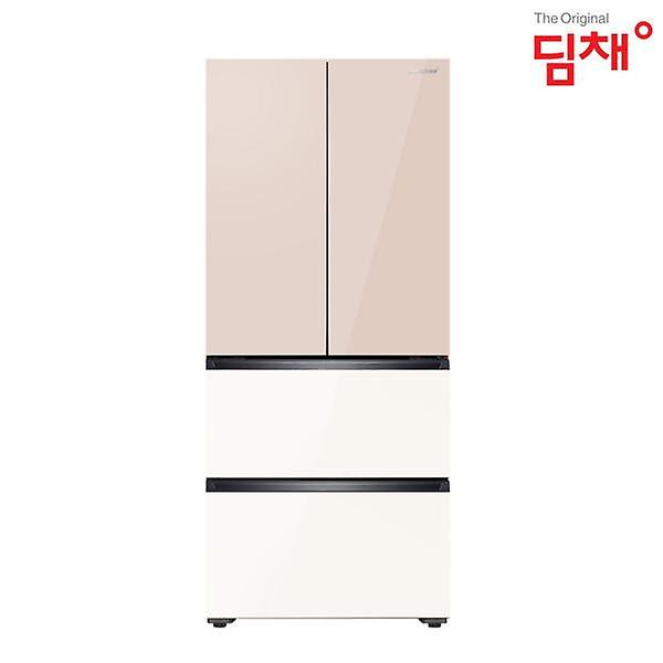  [딤채] 스탠드형 김치냉장고 4도어 551L 샤인 샌드베이지스노우 WDQ57JRLIDS (전국무료배송/설치비포함)