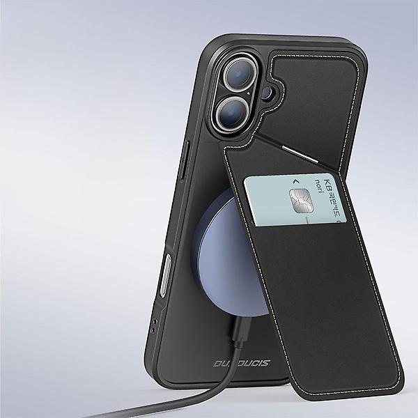  갤럭시 S25 엣지 맥세이프 가죽 카드 거치대 케이스