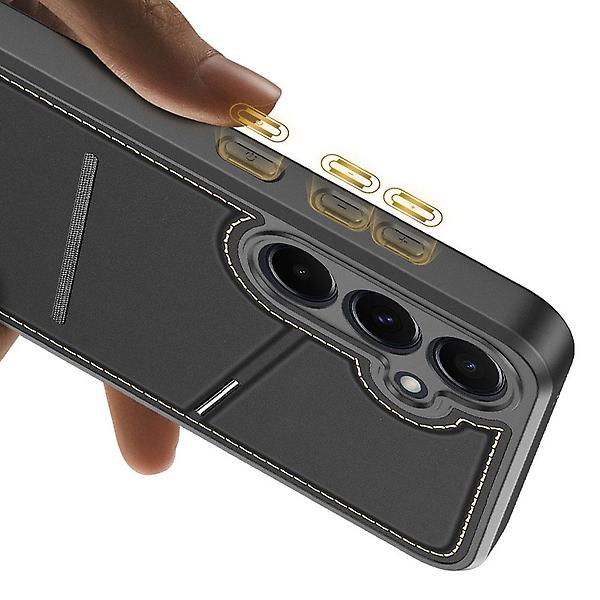  갤럭시 S25 엣지 맥세이프 가죽 카드 거치대 케이스