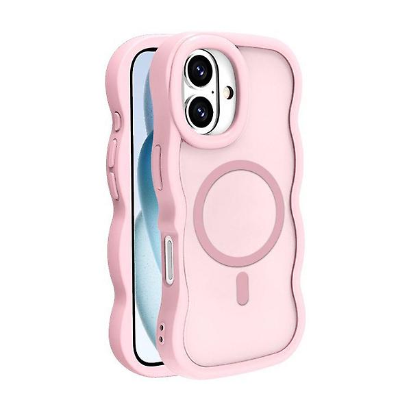  아이폰13 맥세이프 물결 웨이브 매트 케이스