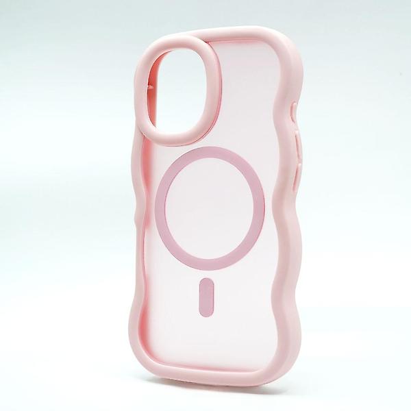  아이폰13프로맥스 맥세이프 물결 웨이브 매트 케이스