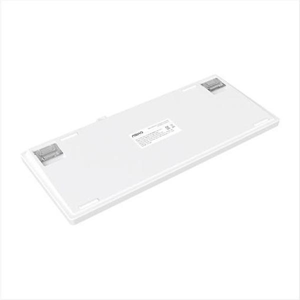  앱코 LKN84BT 8K 로우 프로파일 슬림 유무선 무접점 키보드 화이트 30g