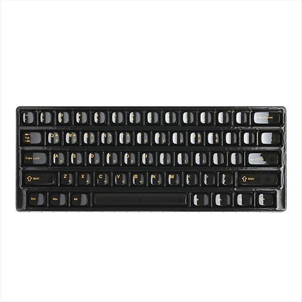  SPM PC 투명 실크인쇄 한글 영문 키캡 165키 커스텀 기계식키보드 블랙스모그