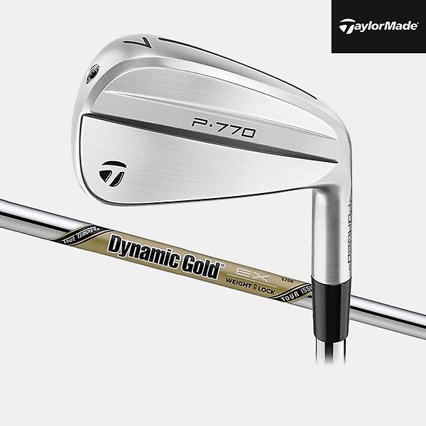  [주문제작]2024 테일러메이드 P770 스틸 단조 아이언세트[남성용][7i/#4~PW][DYNAMIC GOLD EX TI]