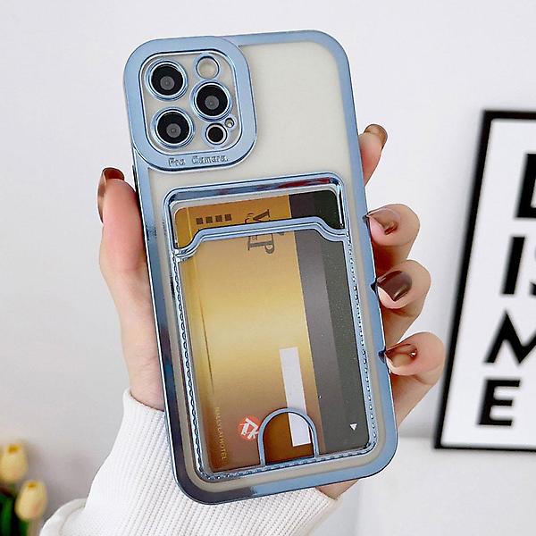  아이폰16E 글로시 라인 카드 카메라 풀커버 케이스