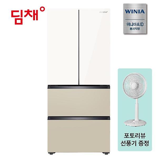  위니아 딤채 김치냉장고 고효율 1등급 가전환급 스탠드 25년형 467L WDQ48KGLISO