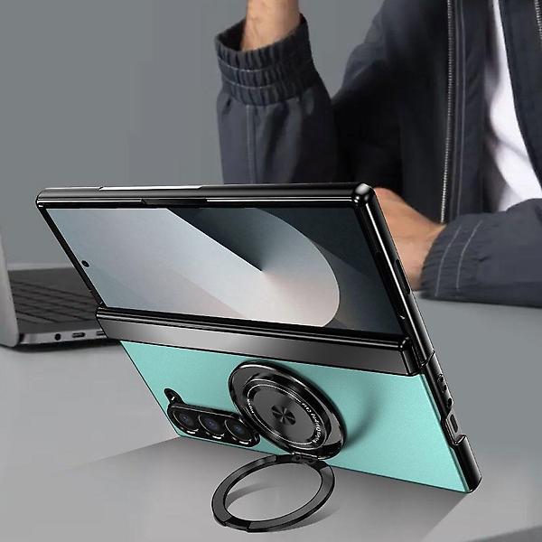  갤럭시 Z폴드5 링 거치 전면 강화유리 범퍼 케이스